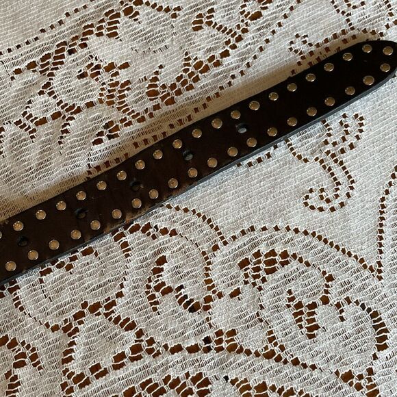 Stylish Black and Silver Women's Belt - Picture 5 of 13